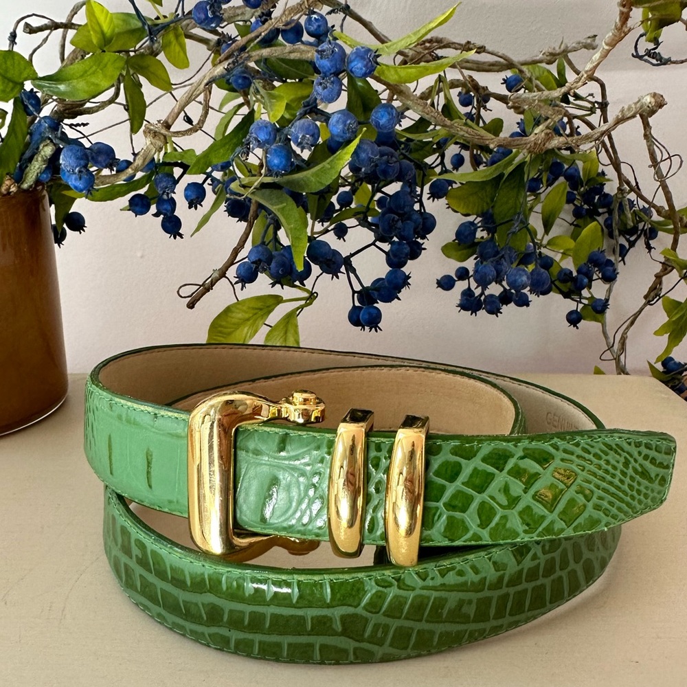 Vintage Terry Stack Green Belt